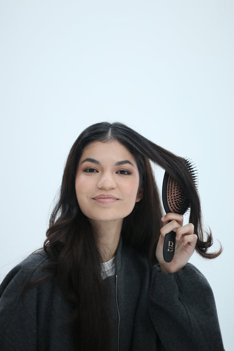 Boar Bristle Brush – Tegen Pluis, Voor Glans & Sterk Haar