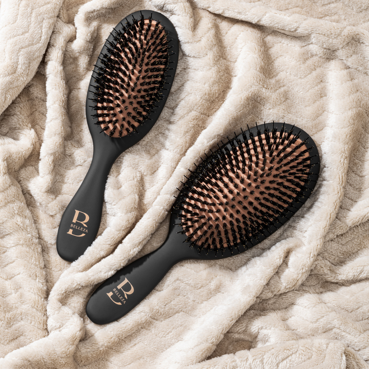 Boar Bristle Set – Elke Dag Glad, Sterk & Stralend Haar