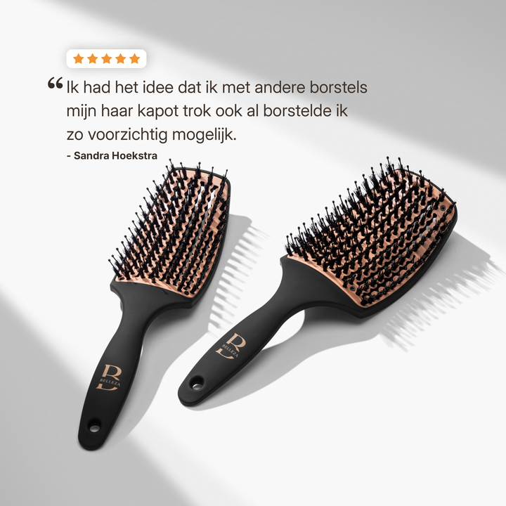 The Airflow Brush Small - Voor Sneller Drogen & Ontklitten