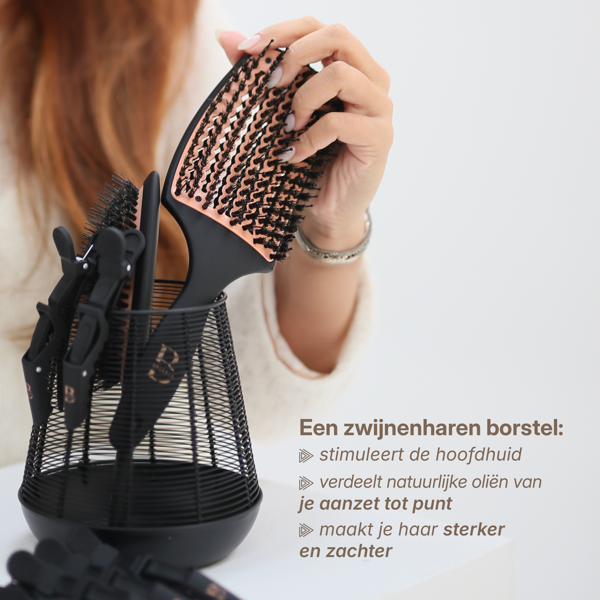 The Airflow Brush Small - Voor Sneller Drogen & Ontklitten