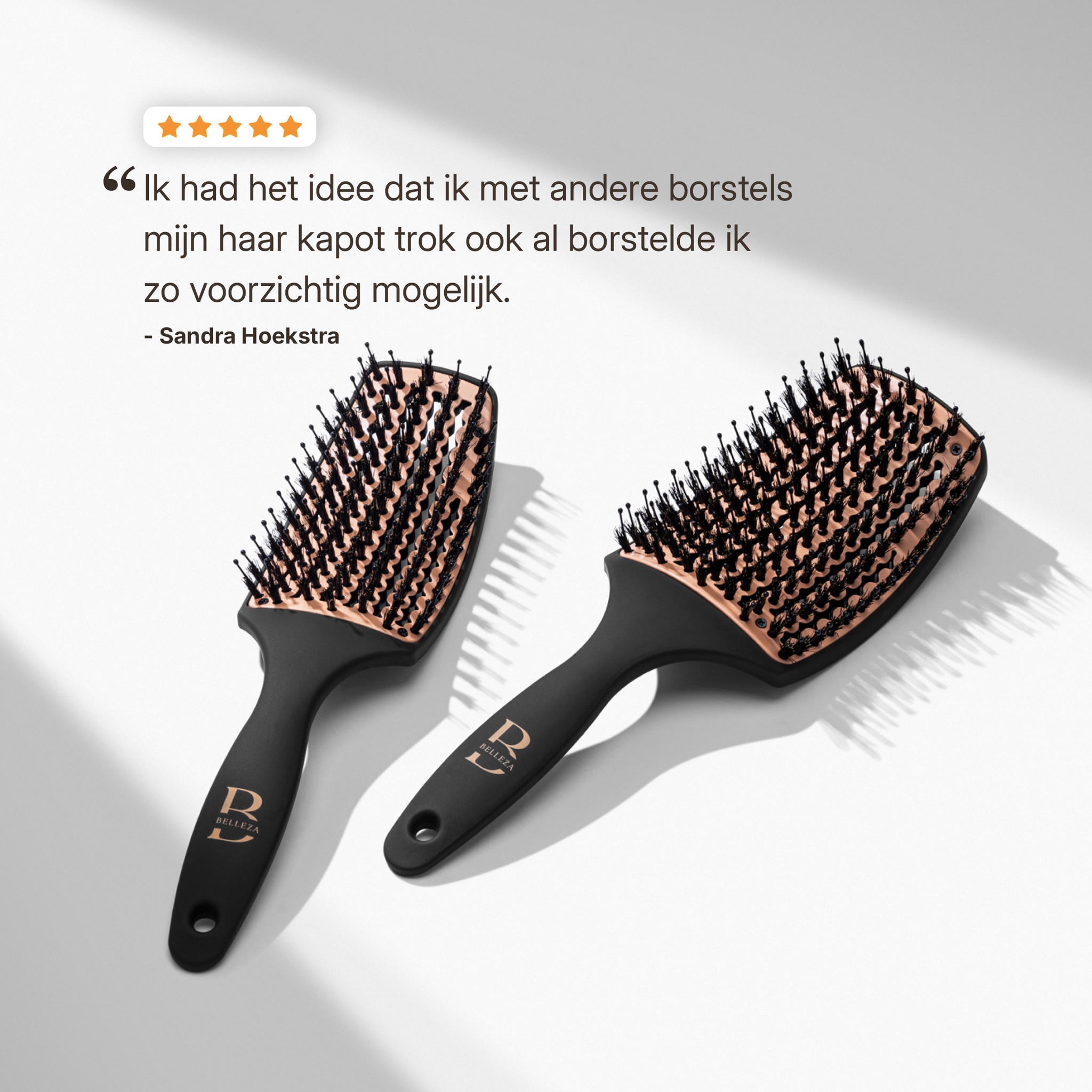 The Airflow Brush Small - Voor Sneller Drogen & Ontklitten